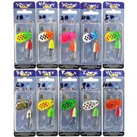 5pcs Sequin Spoon Metal Wobbler Fishing Lure Sequins Single Hook Spinner Bait 5g 6g 8g 9g 11g Catfish Rotating Spinner Spoon