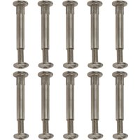 Cabinet Screws Furniture Cabinet Nut Carbon Steel Nut Long-lasting Performance Rust-resistant Sturdy Construction