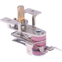 1PC AC250V/16A Adjustable 90 Celsius Temperature Switch Bimetallic Heating Thermostat KDT-200 for Electric iron Oven