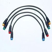 AliExpress NONE M8 2 3 4 5 6 8 Pin 20cm E-bike Speed Sensor male to female M/F Extension connector Cable Electric Bicycle Waterproof Ebike Wire