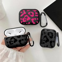 Case For Airpods Pro3 1 3 2 4 Pro Pro2 Earphone Cases Cover Leopard Print