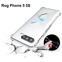 For Asus Rog Phone 5 ZS673KS Case Air Cushion Shockproof Airbag Silicone Soft TPU Back Cover Case for Asus Rog Phone 5S ZS676KS