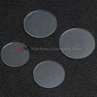 Round Watch Crystal Watch Glass 1.0/1.5/2.0/2.5/3.0mm Thick Replacement Glasses Lens Diameters 28-38.5mm Watch Flat Mirror Tools