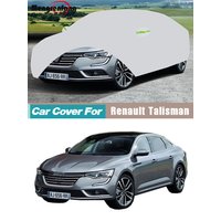 Silver Car Cover Anti-UV Sun Rain Snow Wind Prevent Auto Cover Dustproof For Renault Talisman /Samsung SM6 2015-2026