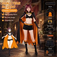 Shaula Cosplay Costume Anime Re:Life in a different world from zero Cosplay uniforms Role Play Convention Halloween Christmas