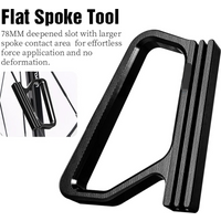 AliExpress NONE Road Bike Flat Spoke Tool Spoke Wrench Tool Bike Spokes Holder 0.8/0.9/1/1.1/1.2/1.3mm Square Spokes Wrench Repair tool