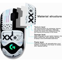 Mouse Grip Tape Skate Handmade Sticker Non Slip Suck Sweat For G Pro X Superlight Wireless Mouse