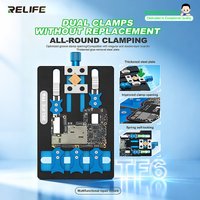 RELIFE TF6 Motherboard Repair Fixture Integrated Dual Clamp Optimized Groove Clamp Opening for Irregular and Double-layer Boards