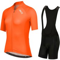 Women's Cycling Short Sleeves Jersey Set, Mountain Bike Racing Clothing, Cycling Shorts, Summer, 2024