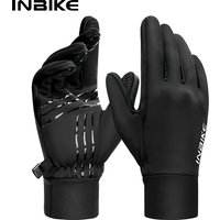 AliExpress INBIKE Touch Screen Warm Cycling Gloves Outdoor Cycling Bicycle Waterproof Winter Mountain Bike Windproof Anti-slip