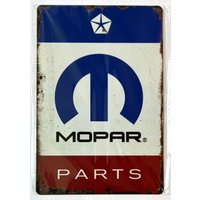 Mopar Parts Vintage Novelty Metal Sign Wall Art New!