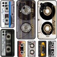 Vintage Cassette tape retro style Case For Samsung Galaxy M13 M33 M23 M53 M30s M31s M12 M32 M52 M20 M21 M51 M14 M34 M54 Cover