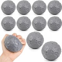 Sun Moon Stress Balls for Kids Adults Hand Exerciser Solar System Soft Foam Squeeze Anxiety ADHD Fidget Toys Party Favors Gifts