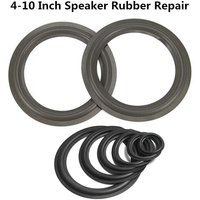 Subwoofer-Lautsprecher-Reparaturzubehör, Lautsprecherschaum-Reparatur, klappbarer Rand, Gummiring, DIY, 12,7 cm, 20,3 cm, 10,2 cm, 1 Stück