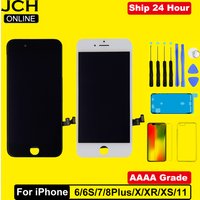 AAAA Grade Für iPhone 6 6S 7 8 Plus LCD Perfekte 3D Touchscreen Digitizer Montage Für iPhone X XR XS MAX 11PRO Display Pantalla