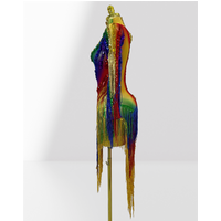 Luxury Diamond Sequins Tassel Sexy One Shoulder Short Dress Woman Birthday Party Photoshoot Wear Dancer Performance Costumes
