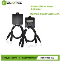 HELIOTEC 850W Solar PV Power Optimizer Max.Power Current 21A Real-time Solar Panel Monitoring Voltage-Limiting Anti-Hotspot