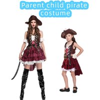 Children, adults, Caribbean pirates, character costumes, female Somali pirates, pirate suits, game costumes, uniforms