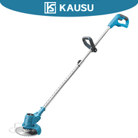 Cordless Electric Lawn Mower Adjustable Grass Trimmer Pruning Foldable Weeding Power Tools For Makita 18V Battery(No Battery)
