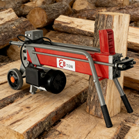 Customized 8t Power Electric Hydraulic Log Splitter Portable Wood Processor Forestry Machinery