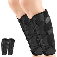 1/2Pcs Calf Brace - Adjustable Shin Splint Support - Lower Leg Compression Wrap Increases Circulation, Reduces Muscle Swelling