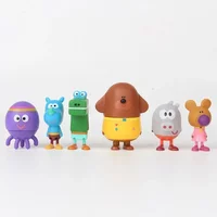 Hey Dog Teacher Action Figure Model Doll Figurine Archie Kindergarten Omiya Cute Model Toys Children Gift Decoration Crafts