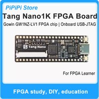 Sipeed Lichee Tang Nano1K FPGA Development Board GW1NZ-LV1 1152 LUT4 USB-C JTAG Programmable Breadboard Friendly for Beginners