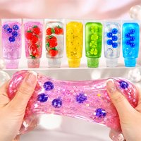Fruit Filled Toothpaste Maltose Stress Relief Toy Soft Slow Rising Deformable Squeeze Squishy Fidget Sensory Toy