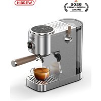 HiBREW Halbautomatische Espresso-Kaffeemaschine 3-stufig Einstellbare Temperatur Kalt/Heiß 20 Bar Kaffeemaschine Cappuccino H13
