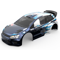 MJX 1:10 RC Car Body Shell Original C3 Replacement Parts With Lights P10016 For MJX 10303 10304 Drift Rally Remote Control Car