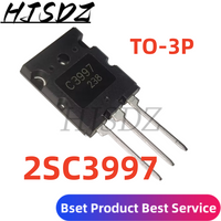 10 pieces/lot Brand new original 2SC3997 / C3997 TO-3P Transistor Ultrasonic Power Tube 5A 1500V In stock and fast delivery