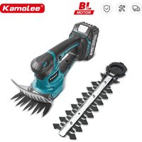 Kamolee 2 IN 1 Electric Hedge Trimmer 20000RPM Cordless Garden Shrub Weeding Pruning Household Lawn Mower