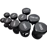 New Product The Hot Selling 2.5kg To 50kg Rubber Covered Round Dumbbells For Body Building