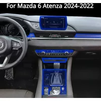 For Mazda 6 Atenza 2024-2022 Car interior Accessories film transparent TPU Gear Panel Center Console Anti-scratch film Sticker