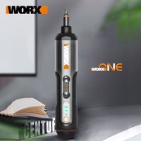 WORX WX240 Elektrischer Schraubendreher, wiederaufladbarer elektrischer Schraubendreher, 24-Bit-Set, Mini-Bohrmaschine, Elektrowerkzeug, Reparatur für die Wartung zu Hause