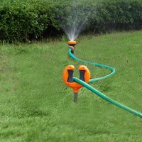 Garden Hose Guide Nail Water Pipe Positioning Holding Roller Pointed Head Lawn Hose Guide Spike Holder Irrigation Accessories