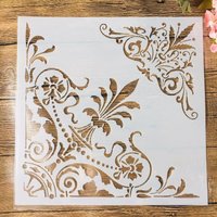 30*30cm Mandala Vintage Palace Frame DIY Layering Stencils Wall Painting Scrapbook Coloring Embossing Album Decorative Template