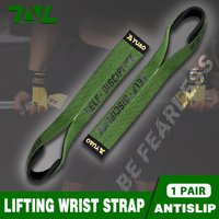 Lifting Wrist Strap Power-assisted Antislip Strap for Gym Fitness Exercise deadlift weightlifting pull-ups Workout 1Pair