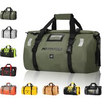 Motorcycle Accessories Bag Waterproof Back Seat Bag Trunk Bags Travel Luggage Carrier Portable Saddle Outside Cycling 40L 66L