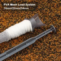 1pc Fishing Carp PVA Mesh Load System Tube Net Carp Fishing Feeder Bait Lure Diameter 16mm/22mm/34mm For Carp Fishing Tackle