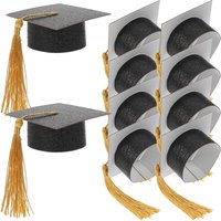 6cm Lids Hats Cap Graduation Party Favors Candy Box Graduation Cap Gift Boxes Graduation Party Decorations for Class Students