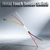 Metal lamp switch 3.7V/5V/12V/24V touch sensor switch Metal sensor Touch switch Table lamp LED strip dimmable Metal touch switch