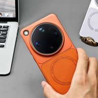 Luxury Litchi Texture PU Leather Magnetic Slim Case For OPPO Find X9 Ultra X8 X9S Pro Ultra Thin Wireless Charge Back Hard Cover
