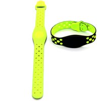 1Pcs Smart 13.56Mhz IC RFID NFC M1 MF S50 Read Only Adjustable Waterproof Soft Wristband Silicone Bracelets 1K Key Keyfob Card