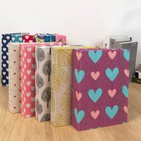 6 Inch 200 Pockets Photo Album Printed Fabric Large Capacity Scrapbook Album Laminated Insert Pocket Photo Storage Home Storage