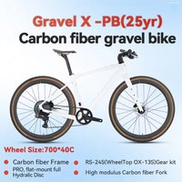 AliExpress TWITTER Gravel X Carbon Fiber Flat Handlebar Gravel Bike 700*40C RS-24S EDS OX 13Speed Wireless Off-Road Cycling Road Bicycle
