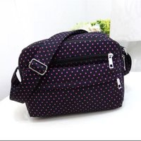 Portable Mommy Diaper Storage Bag Baby Stroller Bags Dot Pattern Women Shoulder Bags Durable Multifunctional Mother Handbag