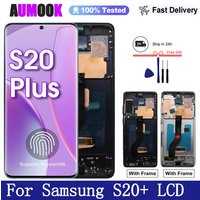 AMOLED S20 Plus Screen For Samsung Galaxy S20 Plus 4g 5g LCD Display Touch Screen Digitizer For Samsung S20+ Screen Replacment