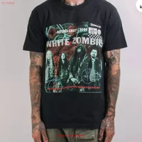 Reprint 1995 White Zombie Astro Creep 2000 T Shirt size S 5XL vintage Washed streetwear Soft graphic Stretched Versatile Unisex