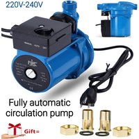 120W RS15-9 Blue Fully Automatic Circulation Pump Automatic Pressure Boosting Water Pump Small-sized Adjustable-speed Shielded